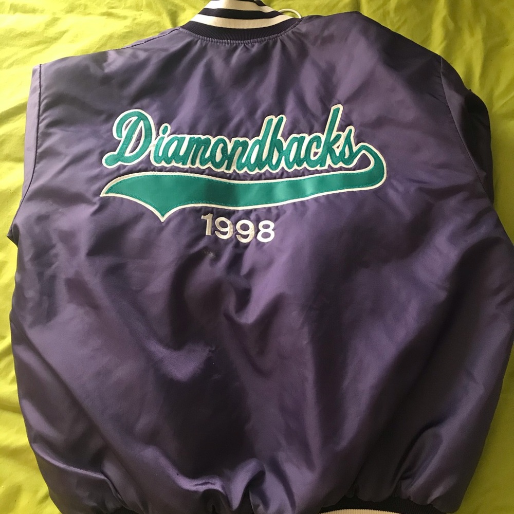 Vintage Varsity Diamondbacks Jacket
